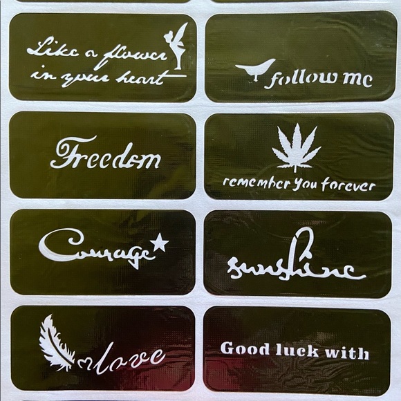 Fun Sparkle Home Tattoos - Picture 2 of 8